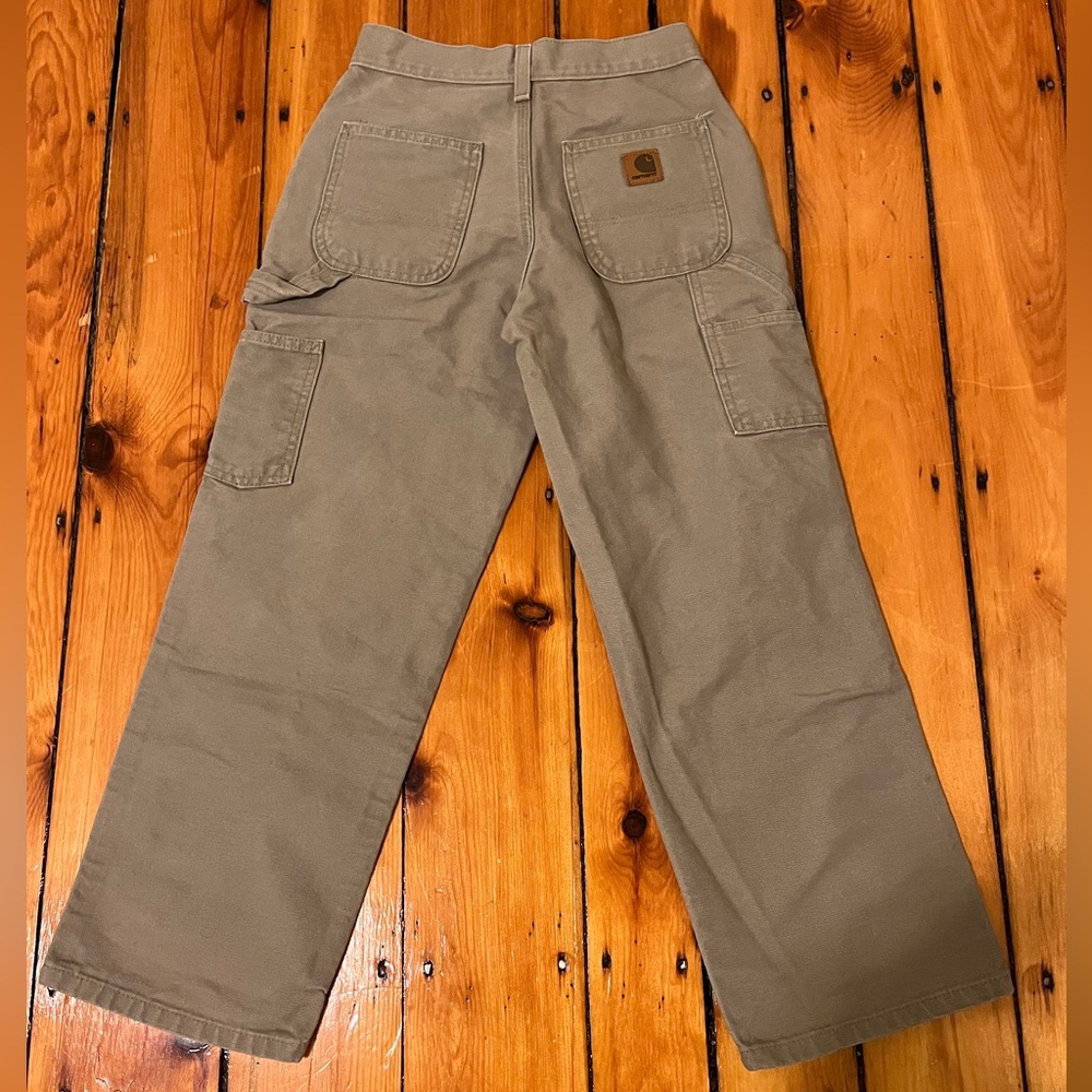 Carhartt carpenter pants, Boys 12/Womens 00